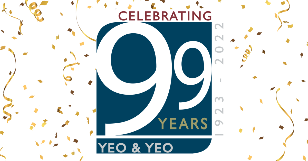 Yeo & Yeo Celebrates 99 Years!