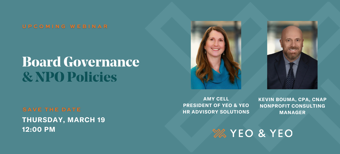 Board Governance & NPO Policies