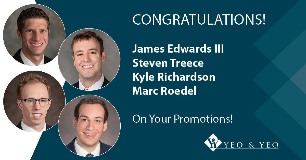 Yeo & Yeo Promotes Four Professionals
